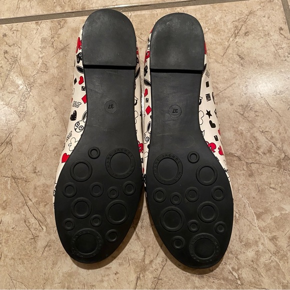 Patent leather flats Marc by Marc Jacobs White size 37 EU - Picture 4 of 10